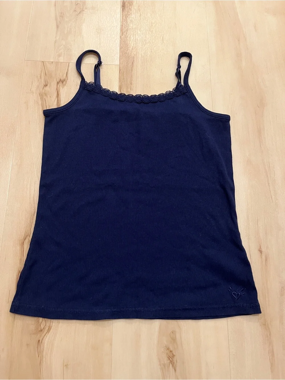 Justice 14 lace trim tank top